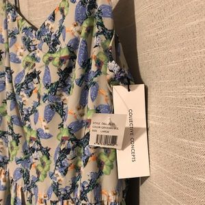 Mini dress Collective Concepts Sz L BNWT